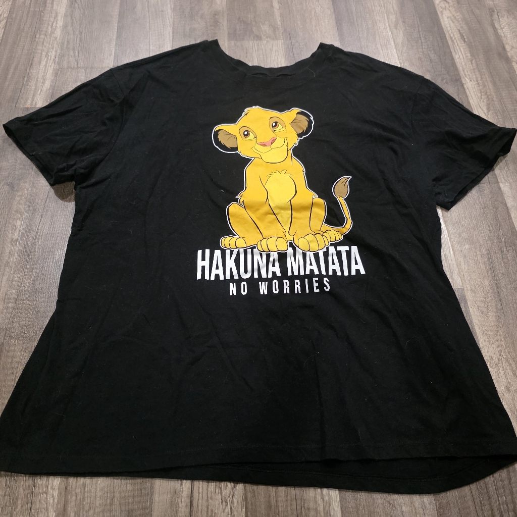 Disney Lion King Hakuna Matata Tee Shirt Simba Fitted Disneycore